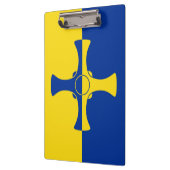 Durham Flag (County of England, Verenigd Koninkrij Klembord (Links)