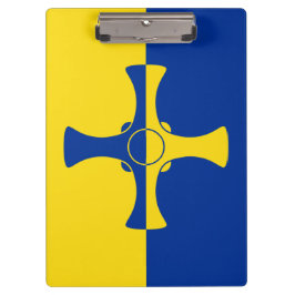 Durham Flag (County of England, Verenigd Koninkrij Klembord