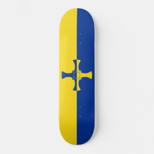 Durham Flag (County of England, Verenigd Koninkrij Persoonlijk Skateboard