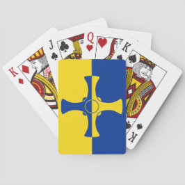 Durham Flag (County of England, Verenigd Koninkrij Pokerkaarten