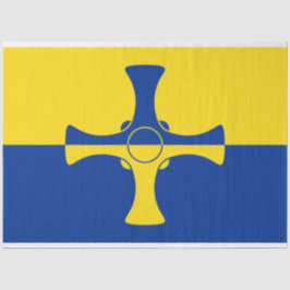Durham Flag (County of England, Verenigd Koninkrij Tissuepapier