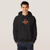 Durham Hometown Basketball Player Sports Hoodie (Voorkant volledig)