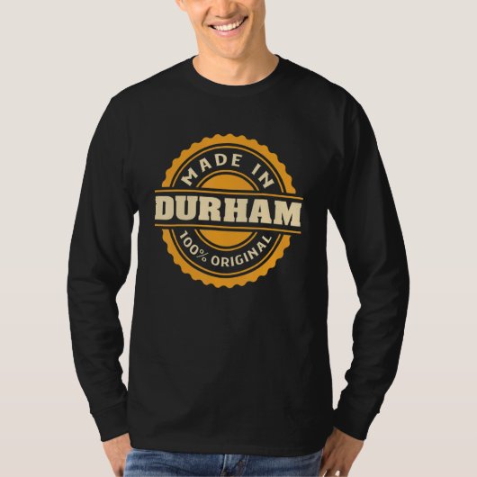 Durham Hometown T-shirt (Voorkant)