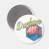 Durham, NC Magneet (Voorkant / Achterkant)