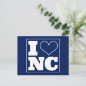 Durham (NC) Uitnodiging voor achterklep (Staand voorkant)