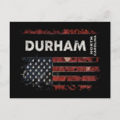 Durham North Carolina Briefkaart (Voorkant)