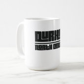 Durham - North Carolina Koffiemok (Voorkant links)