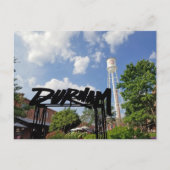 Durham North Carolina Lucky Strike Tower Briefkaart (Voorkant)