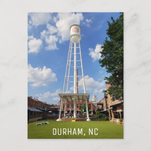 Durham North Carolina Lucky Strike Tower Briefkaart