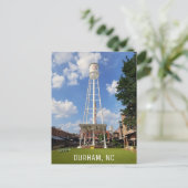 Durham North Carolina Lucky Strike Tower Briefkaart (Staand voorkant)