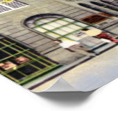 Durham North Carolina Poster (Hoek)