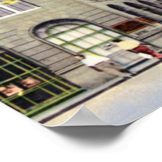 Durham North Carolina Poster (Hoek)