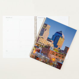 Durham North Carolina Skyline Calendar Planner