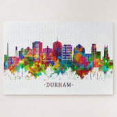 Durham North Carolina Skyline Legpuzzel (Horizontaal)