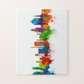 Durham North Carolina Skyline Legpuzzel (Verticaal)