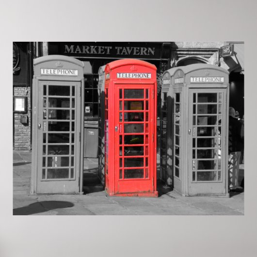 Durham Phonebox Poster (Voorkant)