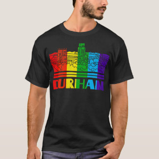 Durham Pride Durham LGBT Gift LGBTQ Supporter T-sh T-shirt