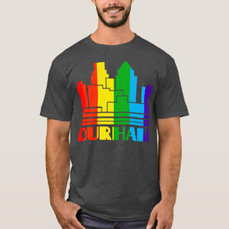 Durham Pride Durham LGBT Gift LGBTQ Supporter T-sh T-shirt