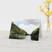Durham River, in natuur Kaart (Gele Bloem)