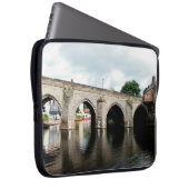 Durham-rivier Laptop Sleeve (Voorkant Rechts)