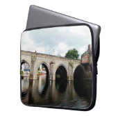 Durham-rivier Laptop Sleeve (Voorkant Links)