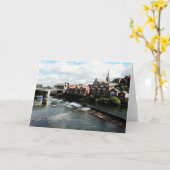 Durham rivier, witte brug kaart (Gele Bloem)