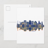 Durham Skyline Feestdagenkaart (Voorkant / Achterkant)