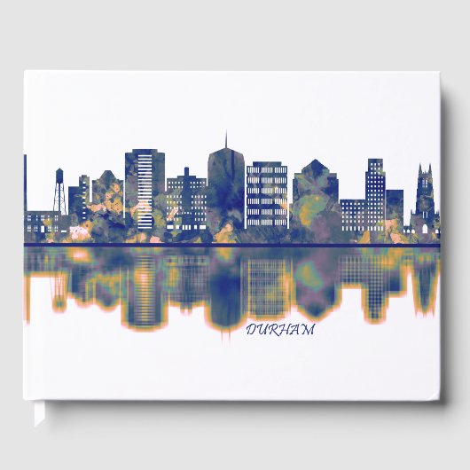 Durham Skyline Gastenboek (Voorkant)