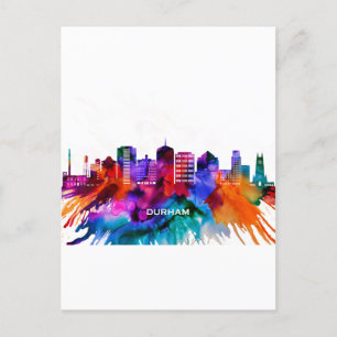 Durham Skyline Uitnodiging Briefkaart