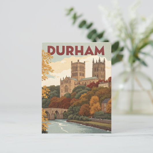  Durham Travel Briefkaart (Staand voorkant)