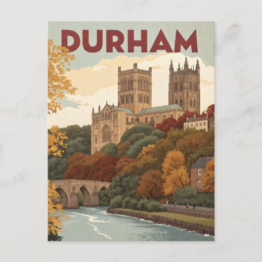  Durham Travel Briefkaart (Voorkant)