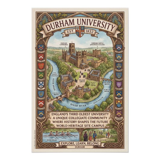 Durham University Perfect Poster (Voorkant)