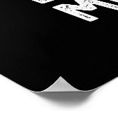 Duri-an Me Baby Funny Durian Fruit Pun Dark BG Poster (Hoek)