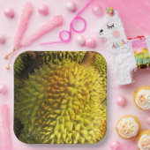 Durian Fruit Papieren Bordje (Feest)