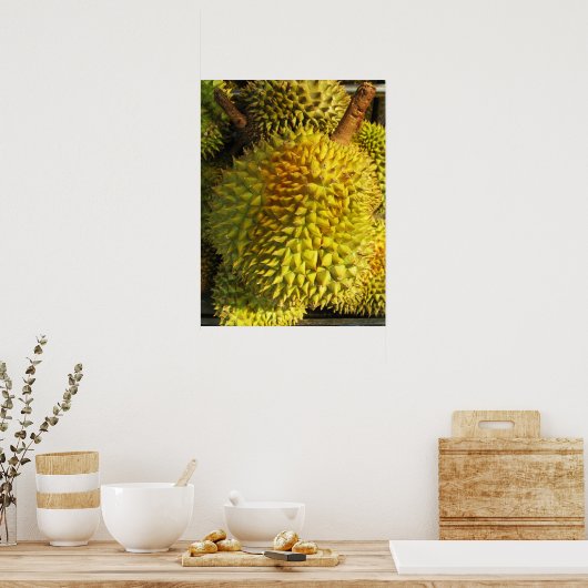 Durian Fruit Poster (Keuken)