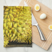 Durian Fruit Theedoek (Quarter Fold)
