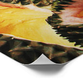 Durian Ijsbar Tropisch Fruit Popsicle Poster (Hoek)