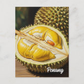 Durian in Penang Briefkaart (Voorkant)