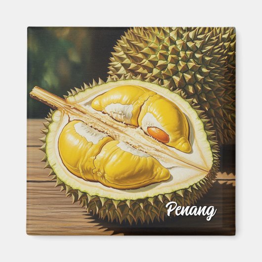 Durian in Penang Magneet (Voorkant)