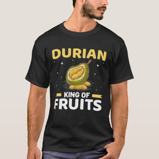 Durian King Of Fruits  Durian Costume Durian T-shirt (Voorkant)
