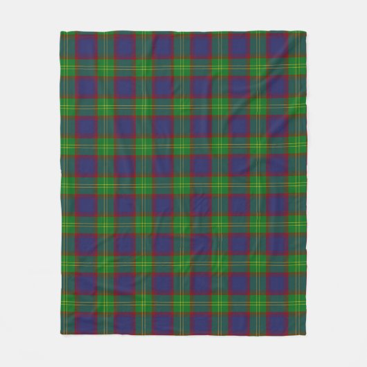 Durie Plaid Fleece Deken (Voorkant)