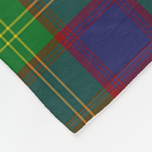 Durie Plaid Fleece Deken (Hoek)
