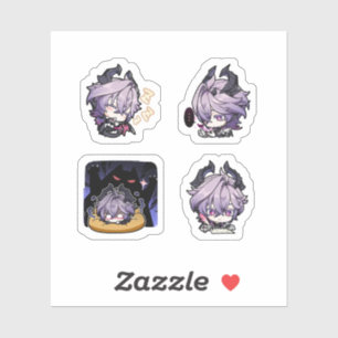 Durin Genshin Impact 4 stickersheet Sticker