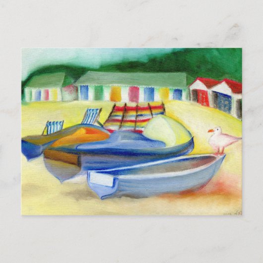 Durley Chine Seagull 2012 Briefkaart (Voorkant)