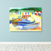 Durley Chine Seagull 2012 Canvas Afdruk (Insitu (Houten vloer))