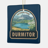 Durmitor Nationaal Park Montenegro Reiskunst Keramisch Ornament (Links)
