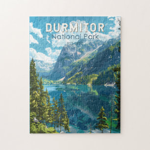 Durmitor Nationaal Park Montenegro Reiskunst Legpuzzel