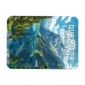 Durmitor Nationaal Park Montenegro Reiskunst Magneet (Horizontaal)