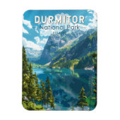 Durmitor Nationaal Park Montenegro Reiskunst Magneet (Verticaal)