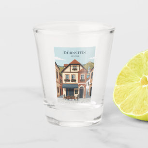 Dürnstein Café Gevel Oostenrijk Shot Glas